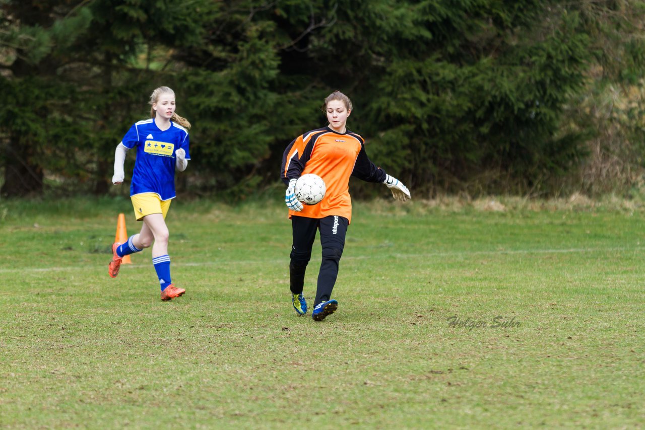 Bild 122 - B-Juniorinnen Tus Tensfeld - TSV Gnutz o.W. : Ergebnis: 1:3